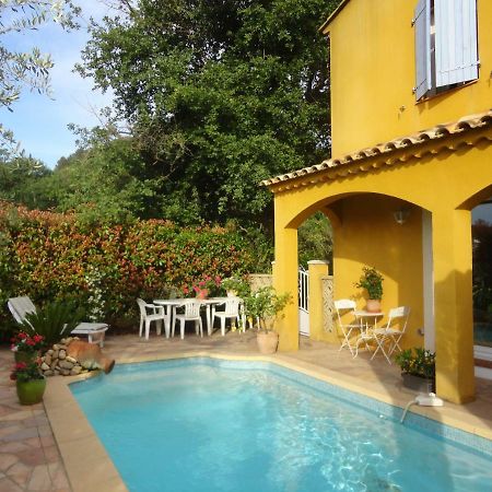 Deux Chambres Chez L'Habitant Dans Villa De Charme Avec Piscine Et Proche Mer Кюэр Экстерьер фото